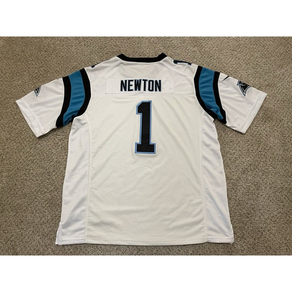 Nike Cam Newton Carolina Panthers Stitched Jersey Mens XXL 52 On Field NFL - Picture 2 of 6